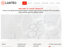 Tablet Screenshot of lantecp.com